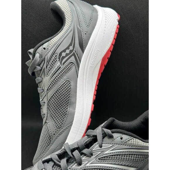 Saucony Men\'s Cohesion Running Shoes Size 10M Gray Lace Up Athletic Gear In Box